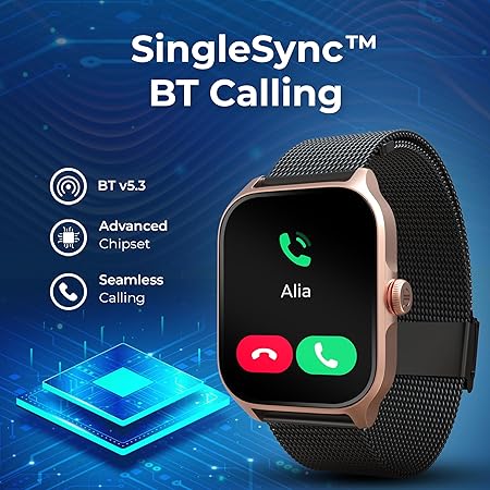 Titan Zeal 1.85" AMOLED Metal Case Smart Watch