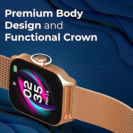 Titan Zeal 1.85" AMOLED Metal Case Smart Watch