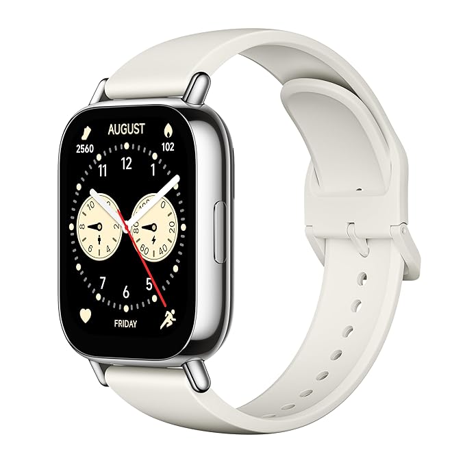 Redmi Watch 5 Lite Smart Watch With AI Noise Reduction Light Gold Color