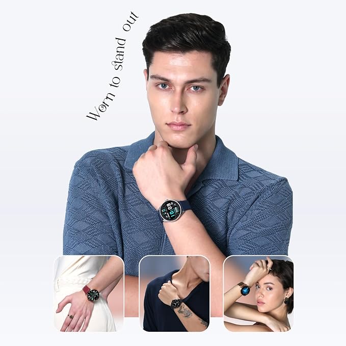 Noise Twist 2 Smart Watch with AI Search & Jet Black Color