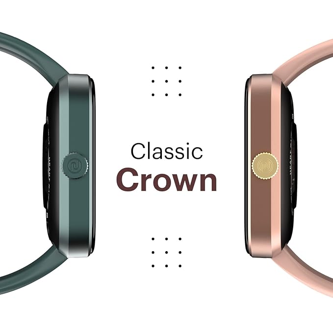 Noise ColorFit Pulse Grand Smart Watch In Oilve Green Color