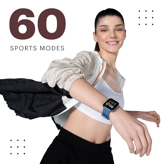 Noise ColorFit Pulse Grand Smart Watch In Oilve Green Color