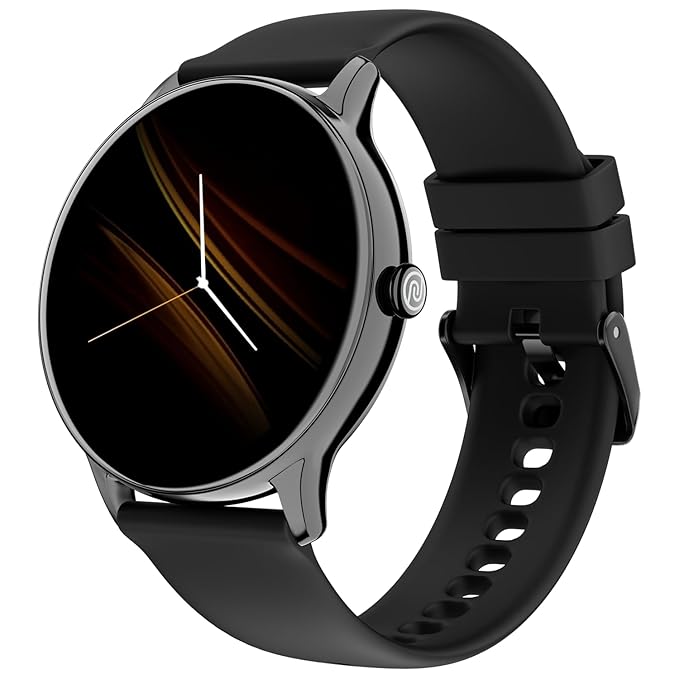 Noise Twist Go Round dial Smartwatch In Jet Black