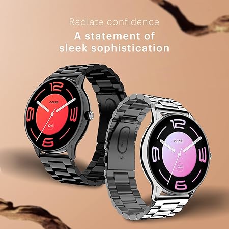 Noise Twist Go Round dial Smartwatch In Elite Black