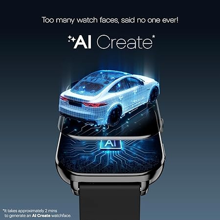 Noise Pulse 4 Max Smart Watch with AI Create