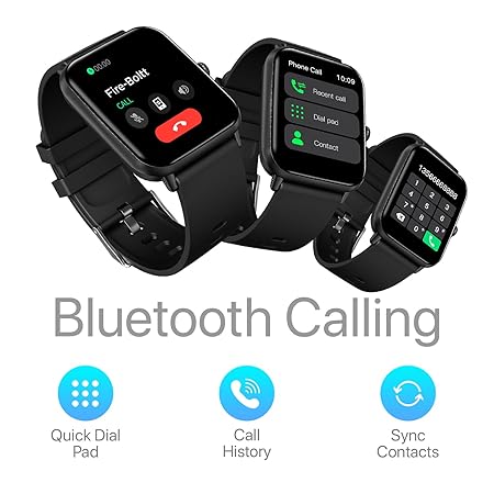 Fire-Boltt Ninja Call Pro Smart Watch Dual Chip Bluetooth Calling